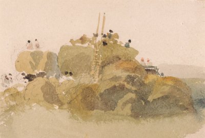Building a Hayrick by Peter de Wint
